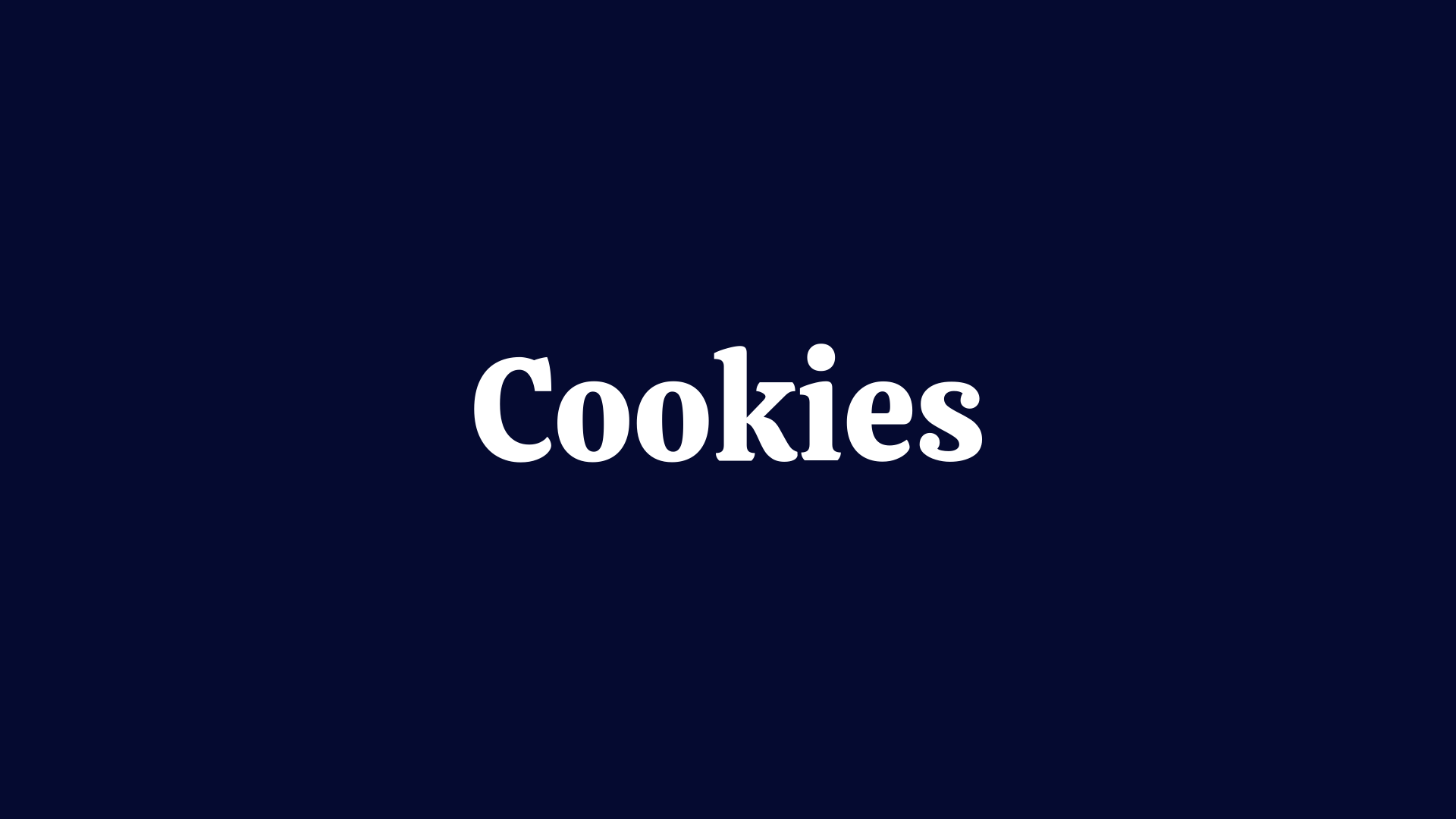 Cookies