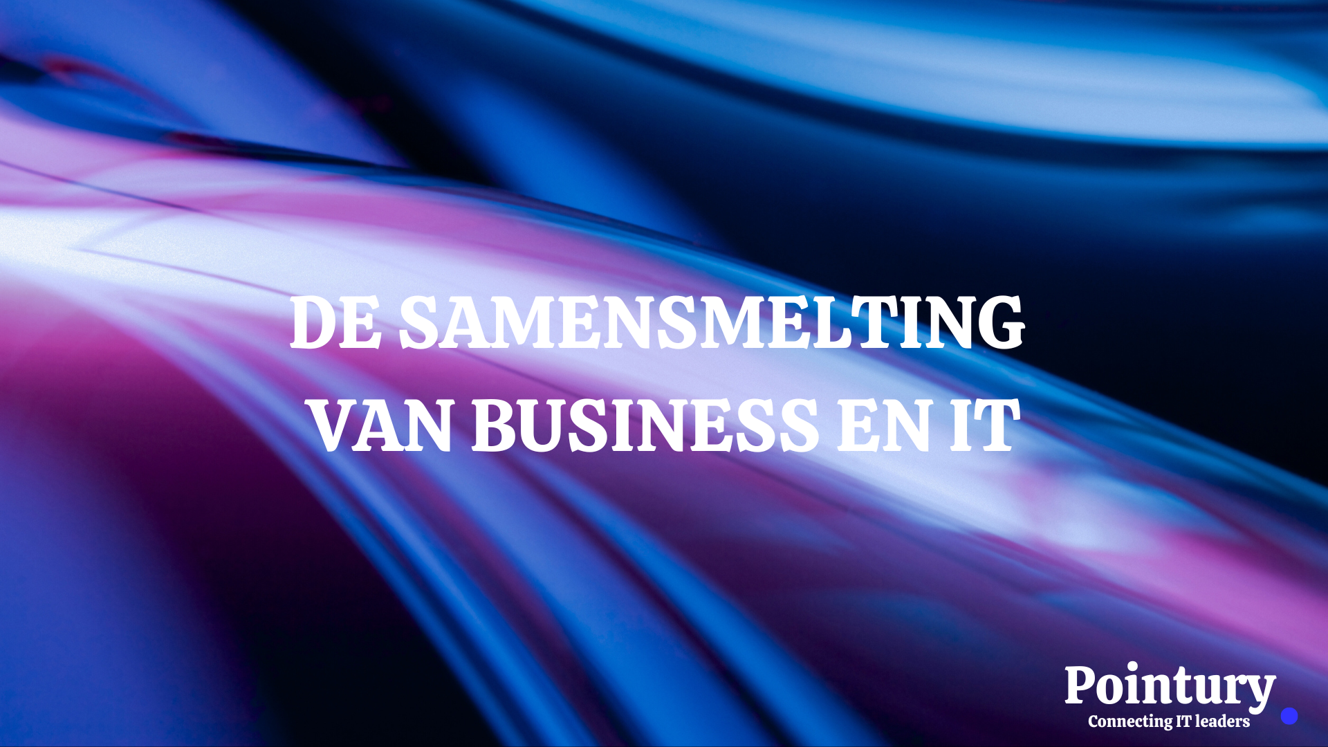 DE SAMENSMELTING VAN BUSINESS EN IT