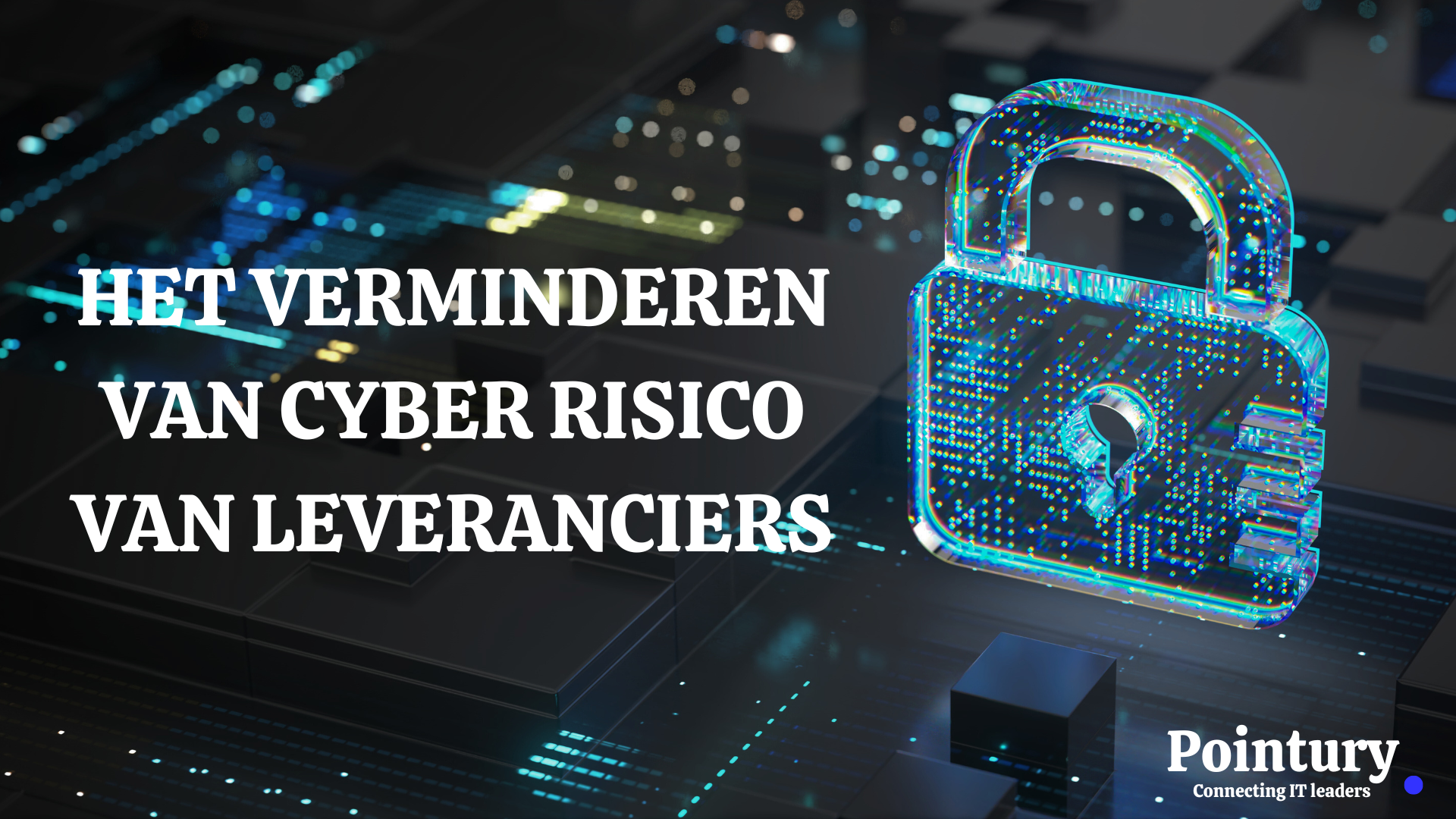 HET VERMINDEREN VAN CYBER RISICO VAN LEVERANCIERS